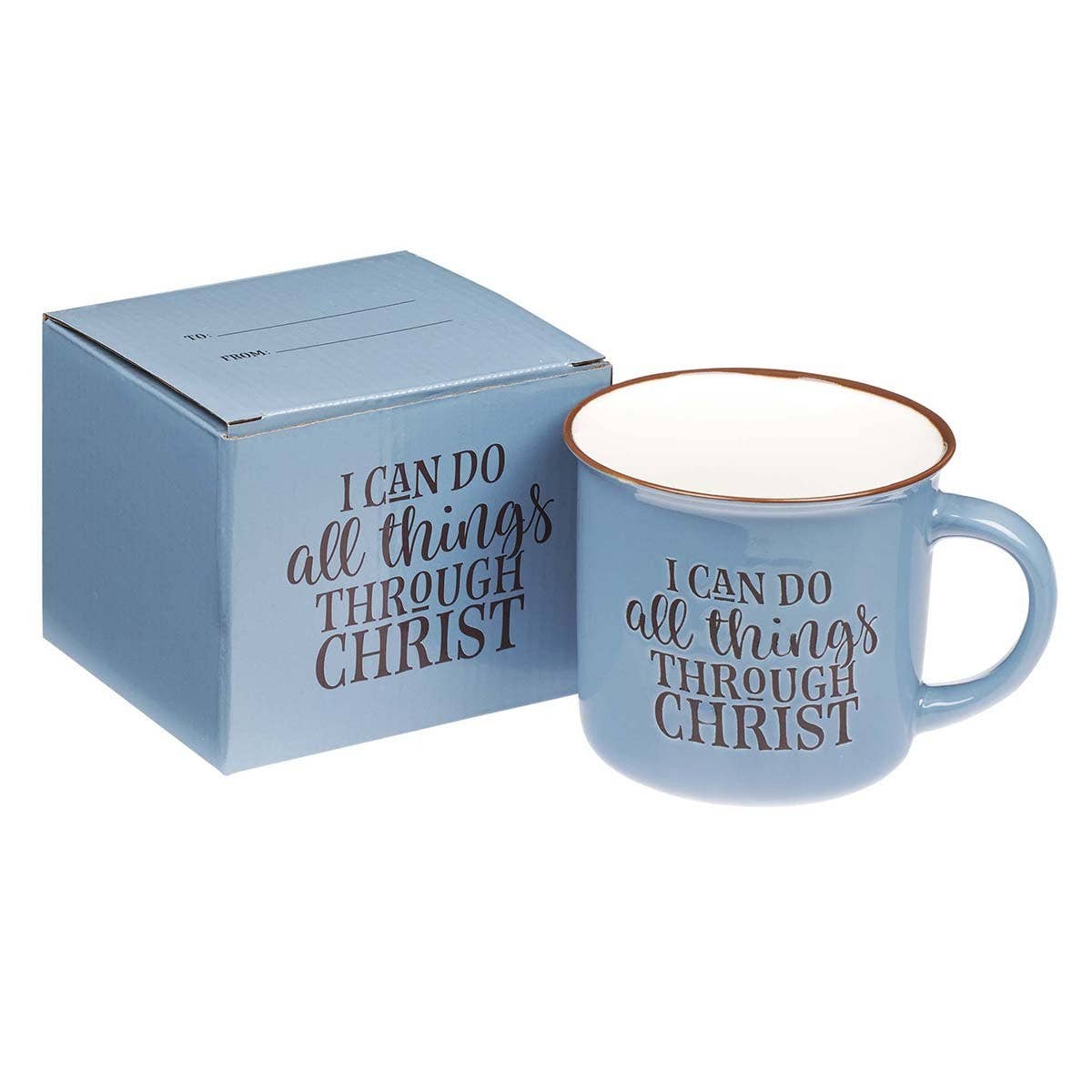 I Can Do All Things Through Christ Coffee Mug – 13 oz