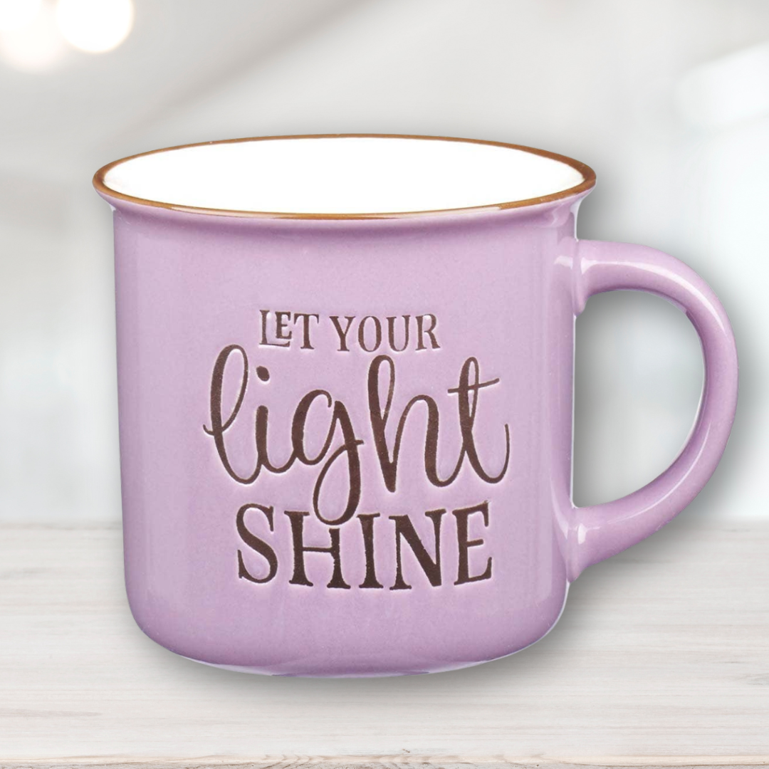 Let Your Light Shine Coffee Mug – 13 oz