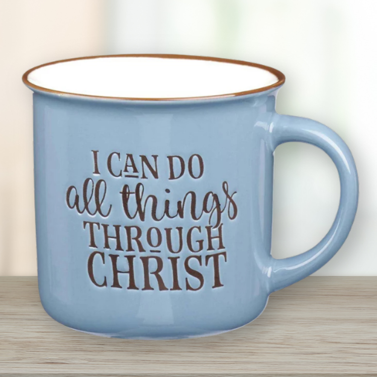 I Can Do All Things Through Christ Coffee Mug – 13 oz