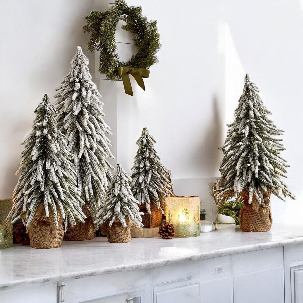 Snow Christmas Trees