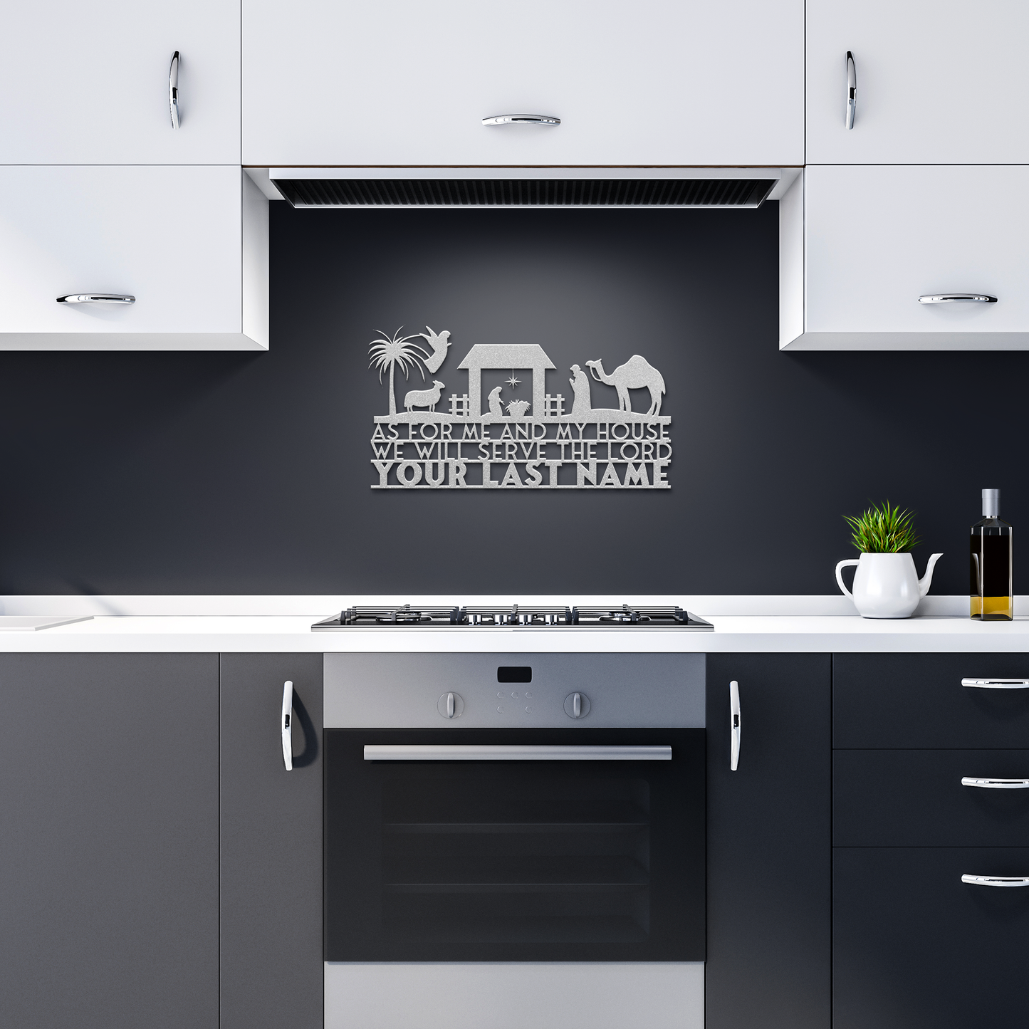 Custom_As_for_Me_Sign_Silver_Dark_Kitchen_Mockup.png