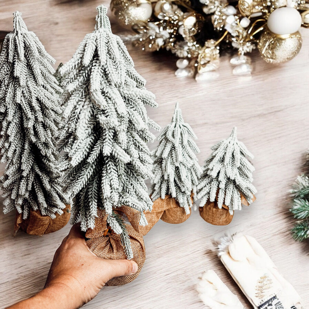 Snow Christmas Trees