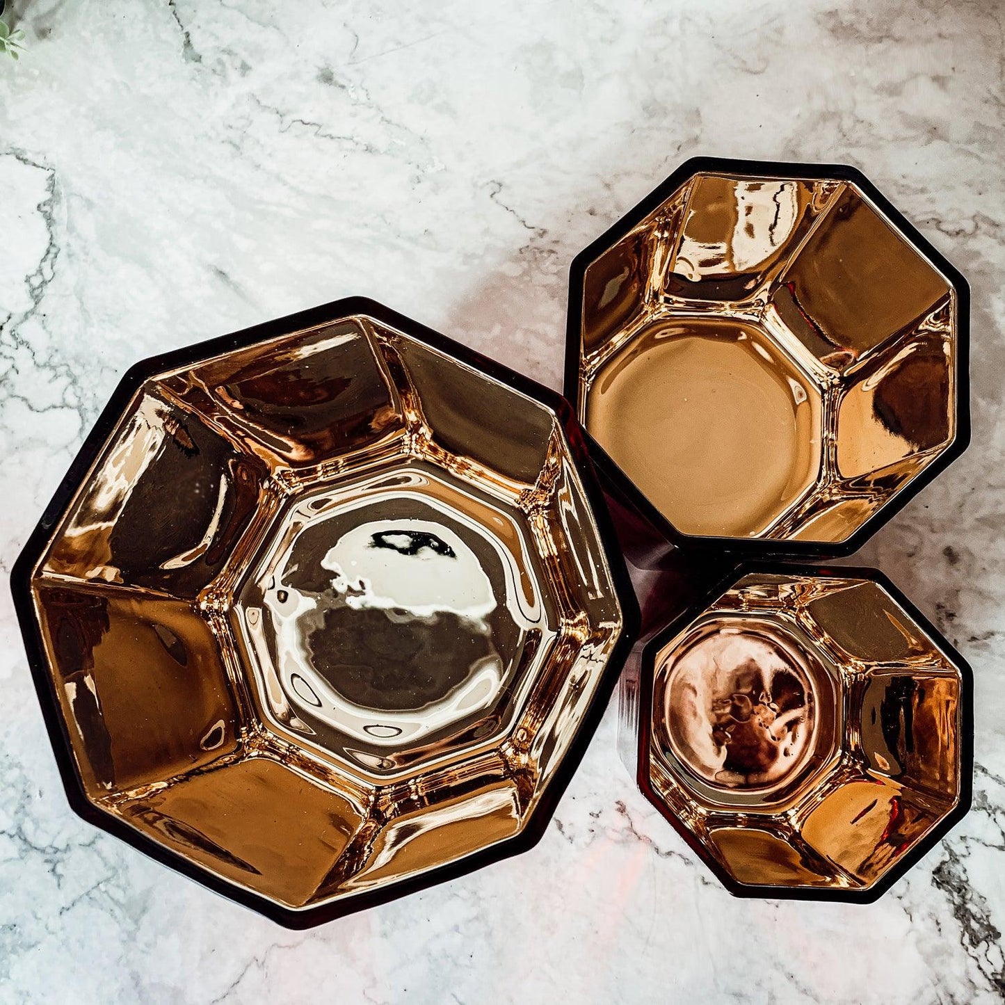Red & Gold Luxury Candle Holders