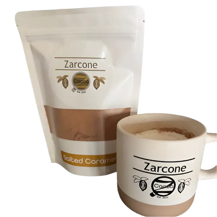 Salted Caramel Hot Cocoa Mix – Sweet & Savory Chocolate Bliss - 10oz