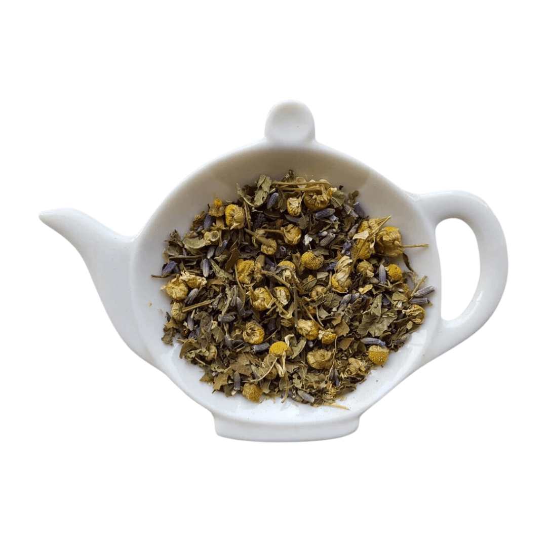Spa Bliss Mini Tea Tube – Calming Herbal Blend (5 Pyramid Sachets)