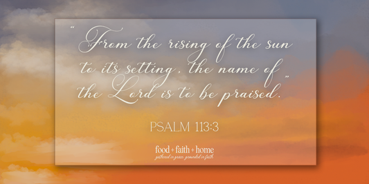 Why is every sunset the most beautiful one ever?