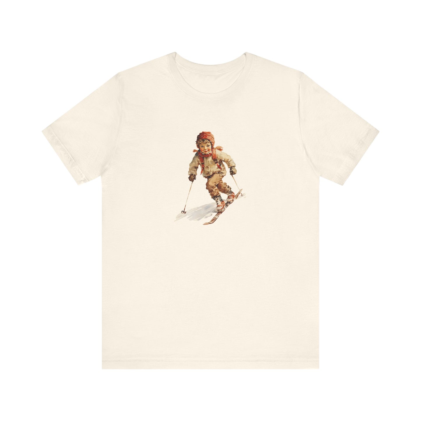 Vintage Skier Women's Tee Shirt