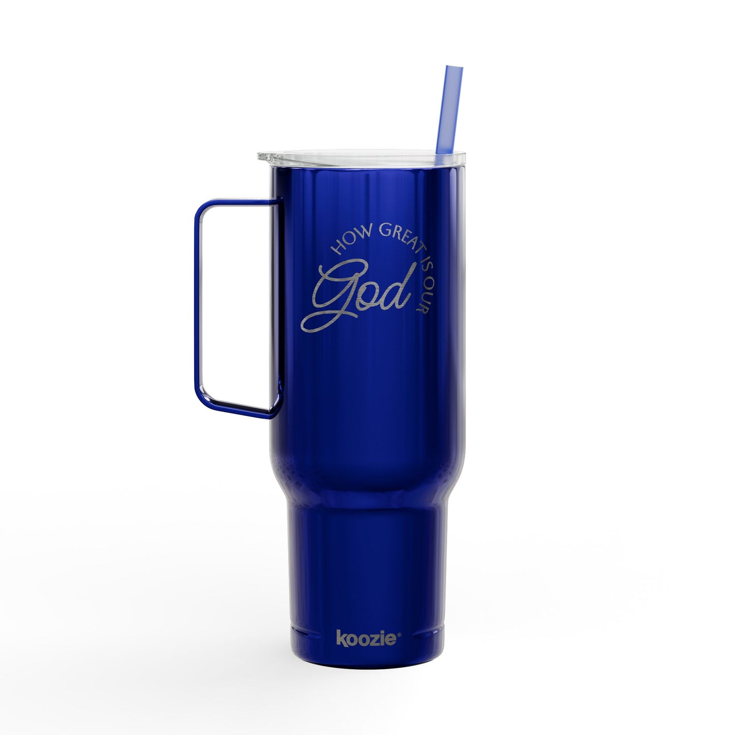 How Great is Our God Engraved Insulated Tumbler - 40oz Travel Mug
