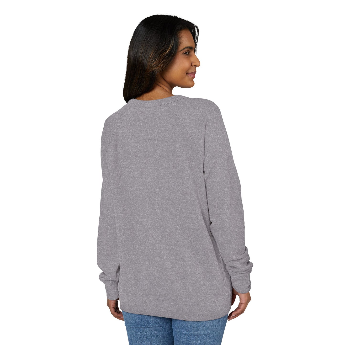 Cozy Autumn French Terry Crewneck Tonal Sweatshirt – Script Font Edition