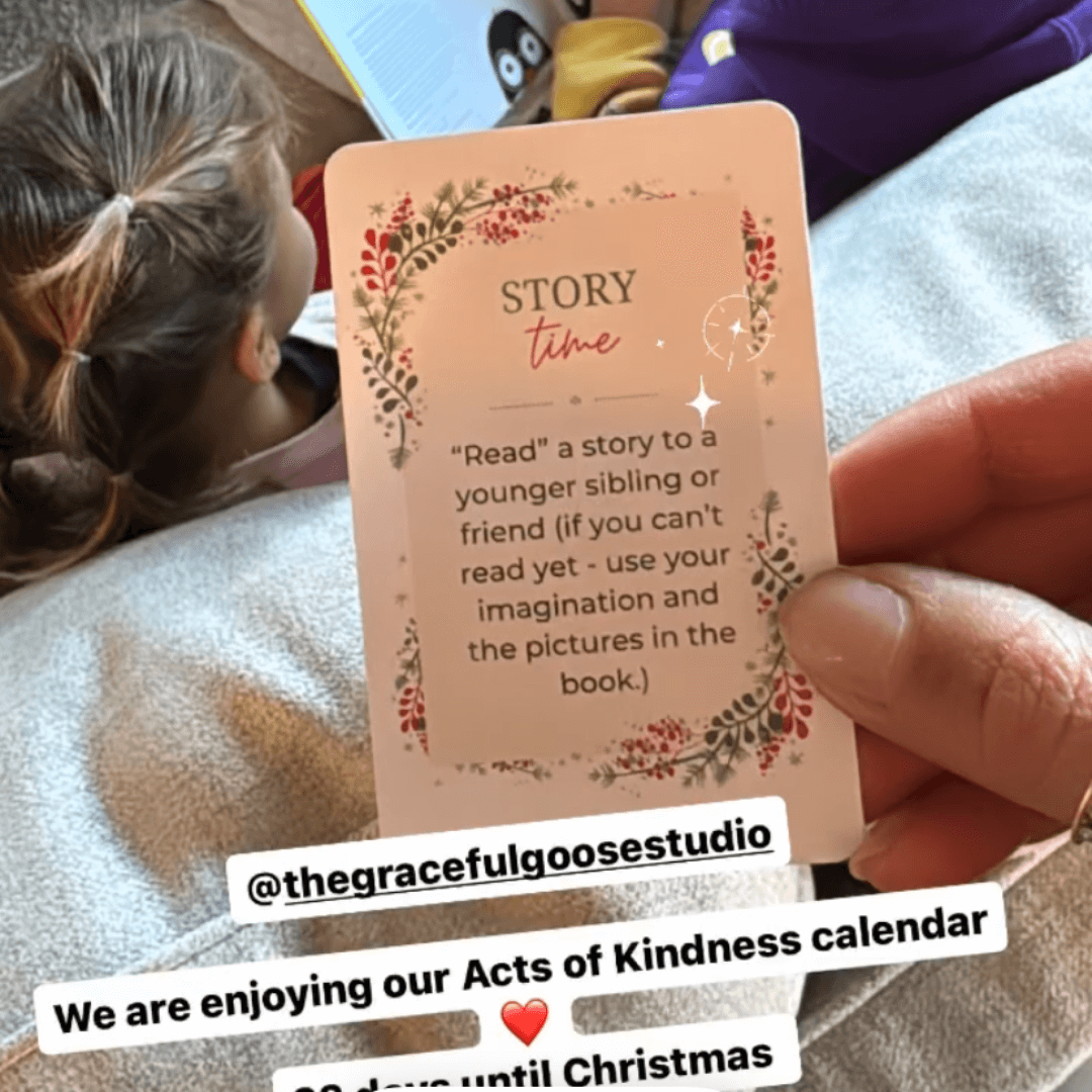 Advent Kindness Calendar – Red & Green