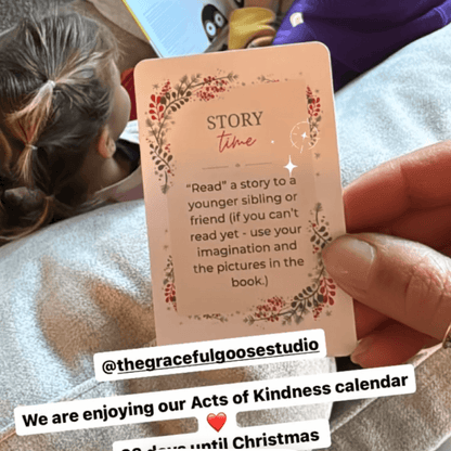 Advent Kindness Calendar – Red & Green