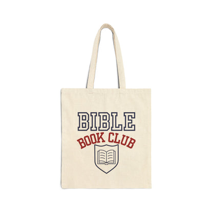 Bible Book Club Tote Bag — Canvas Christian Book Club Tote