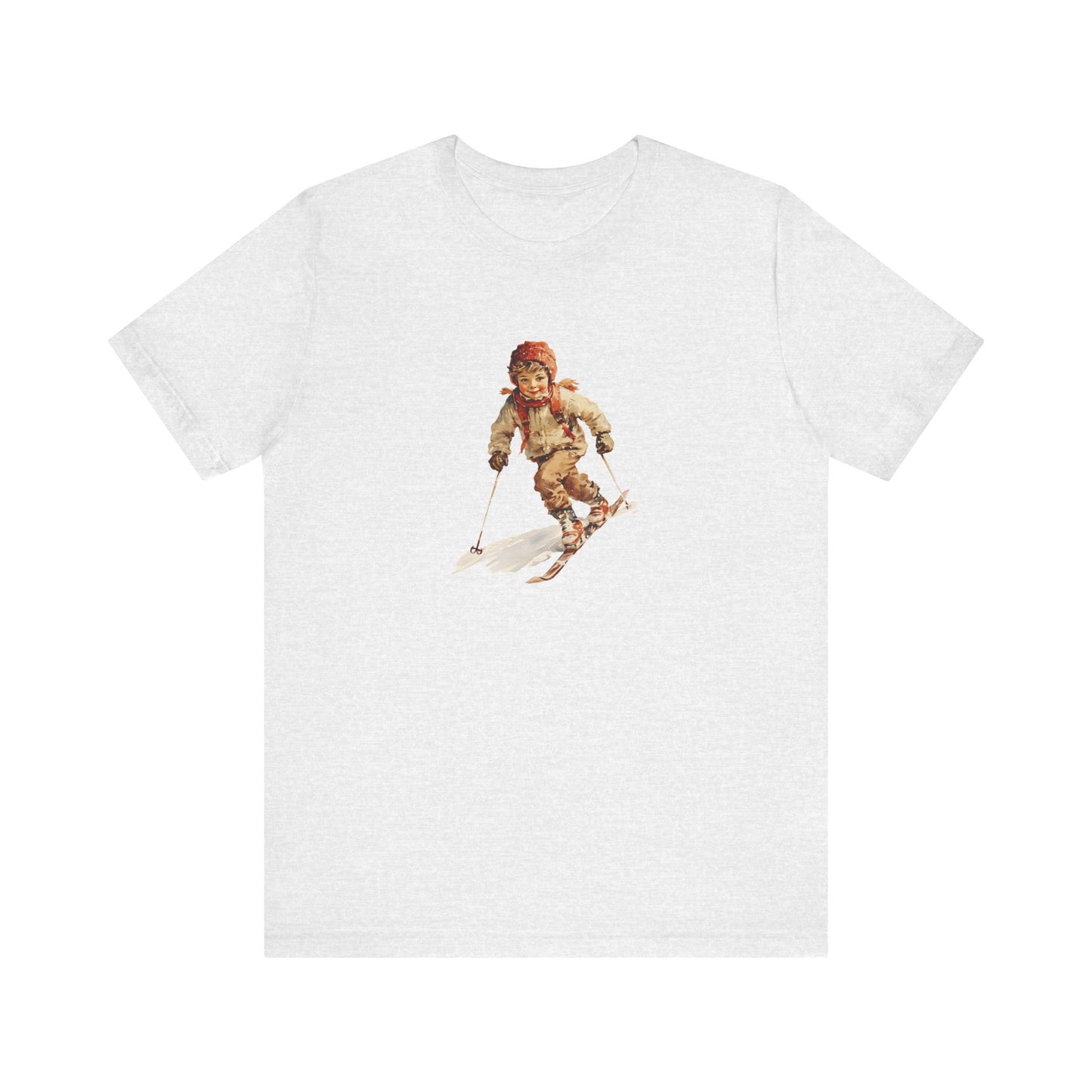 Vintage Skier Women's Tee Shirt