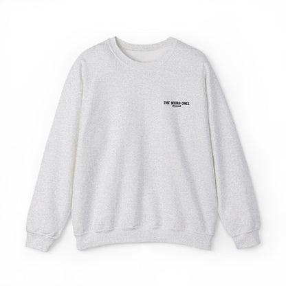 Minimal The Weird Ones Embroidered Crewneck Sweatshirt - 6 (Lighter) Colors!!