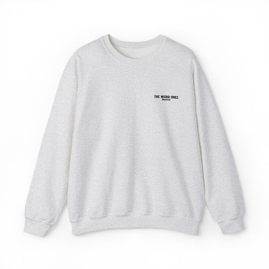 Minimal The Weird Ones Embroidered Crewneck Sweatshirt - 6 (Lighter) Colors!!