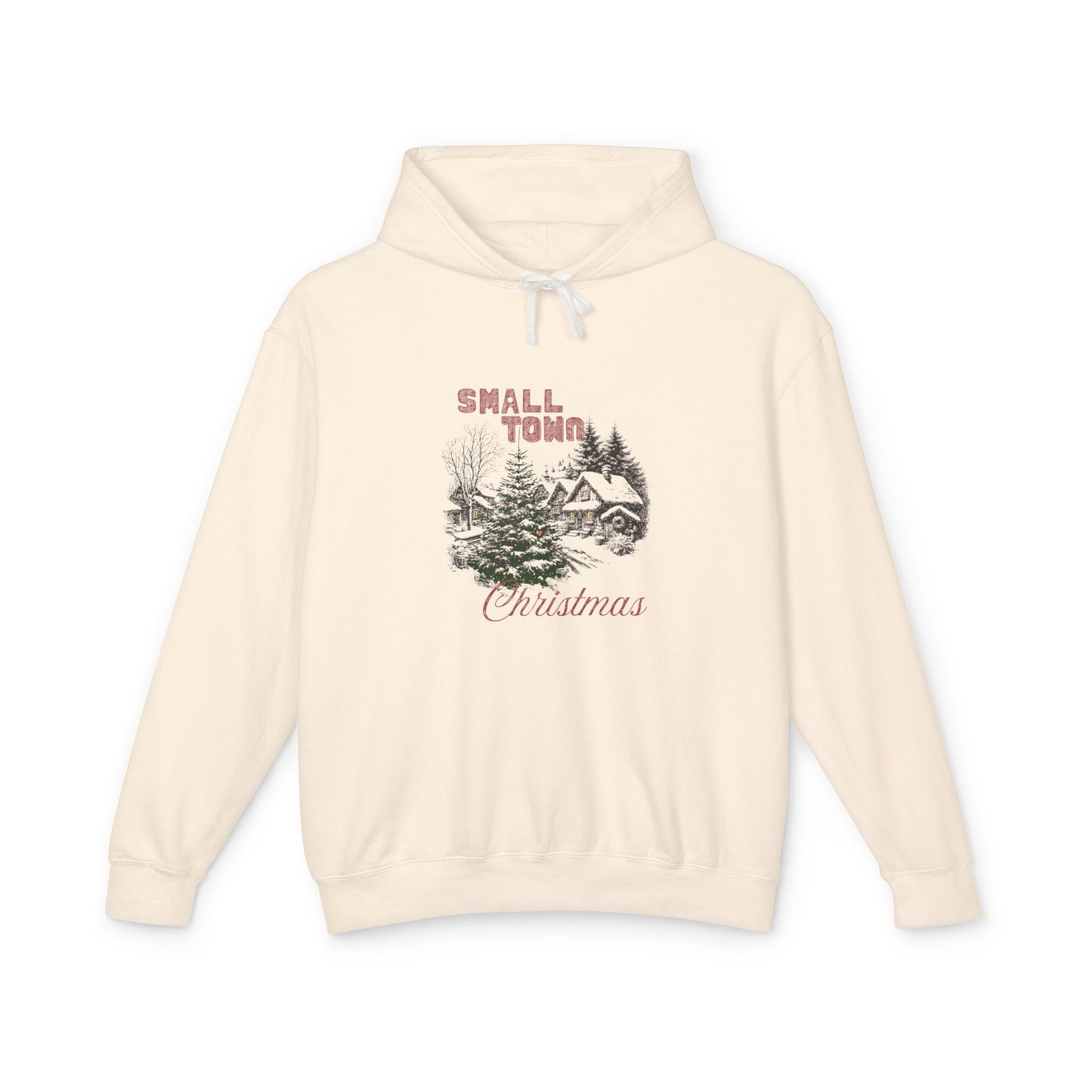 Small Town Christmas Women's Hoodie Sweatshirt