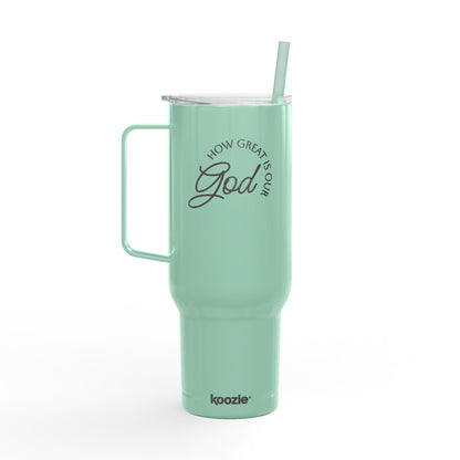 How Great is Our God Engraved Insulated Tumbler - 40oz Travel Mug