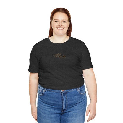 Psalm 46:5 "God is within Her" Women's Short Sleeve Tee - 7 Colors!!