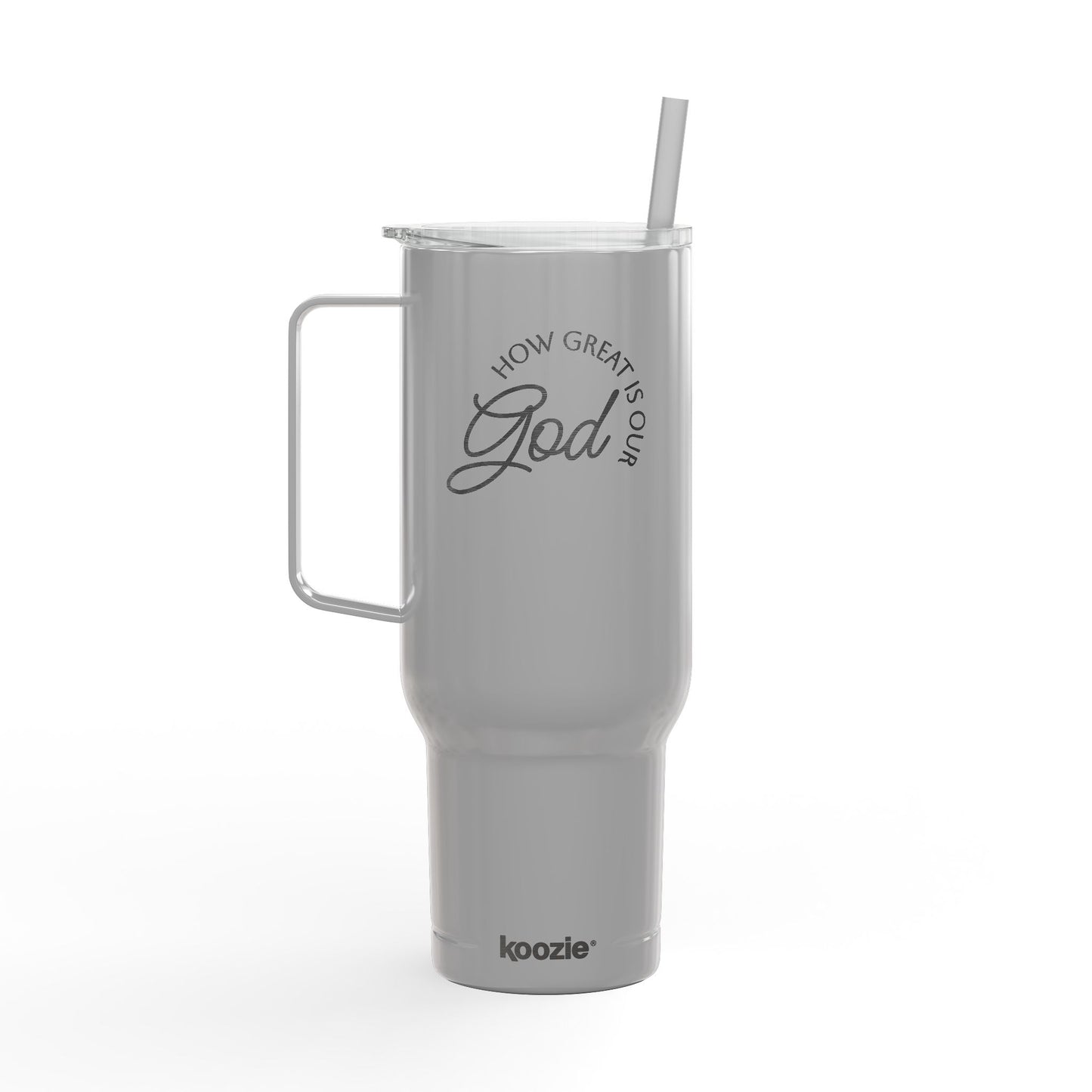 How Great is Our God Engraved Insulated Tumbler - 40oz Travel Mug