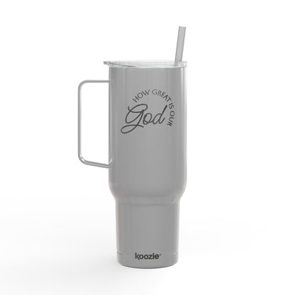 How Great is Our God Engraved Insulated Tumbler - 40oz Travel Mug