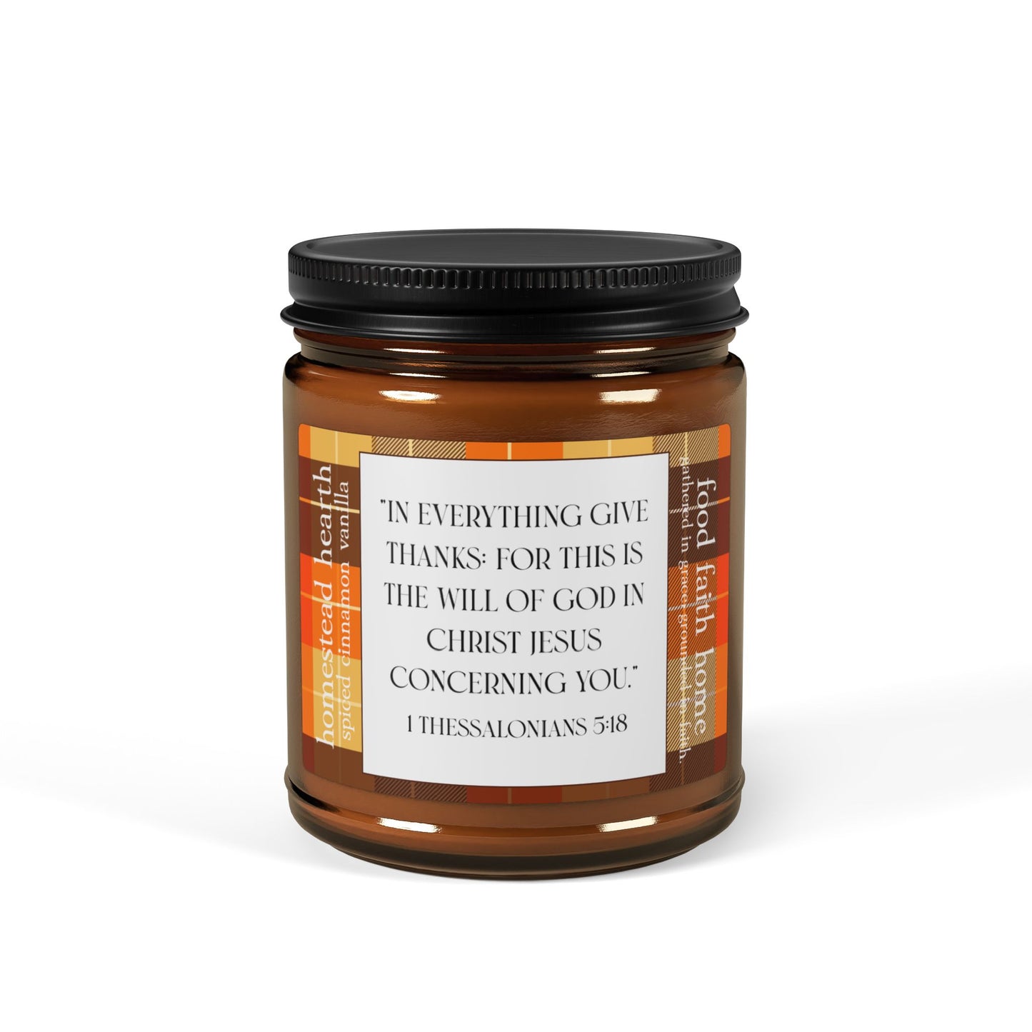 Give Thanks Soy Candle Jar