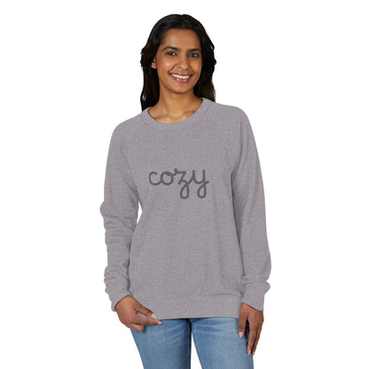 Cozy Autumn French Terry Crewneck Tonal Sweatshirt – Script Font Edition