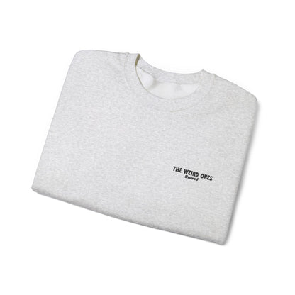 Minimal The Weird Ones Embroidered Crewneck Sweatshirt - 6 (Lighter) Colors!!