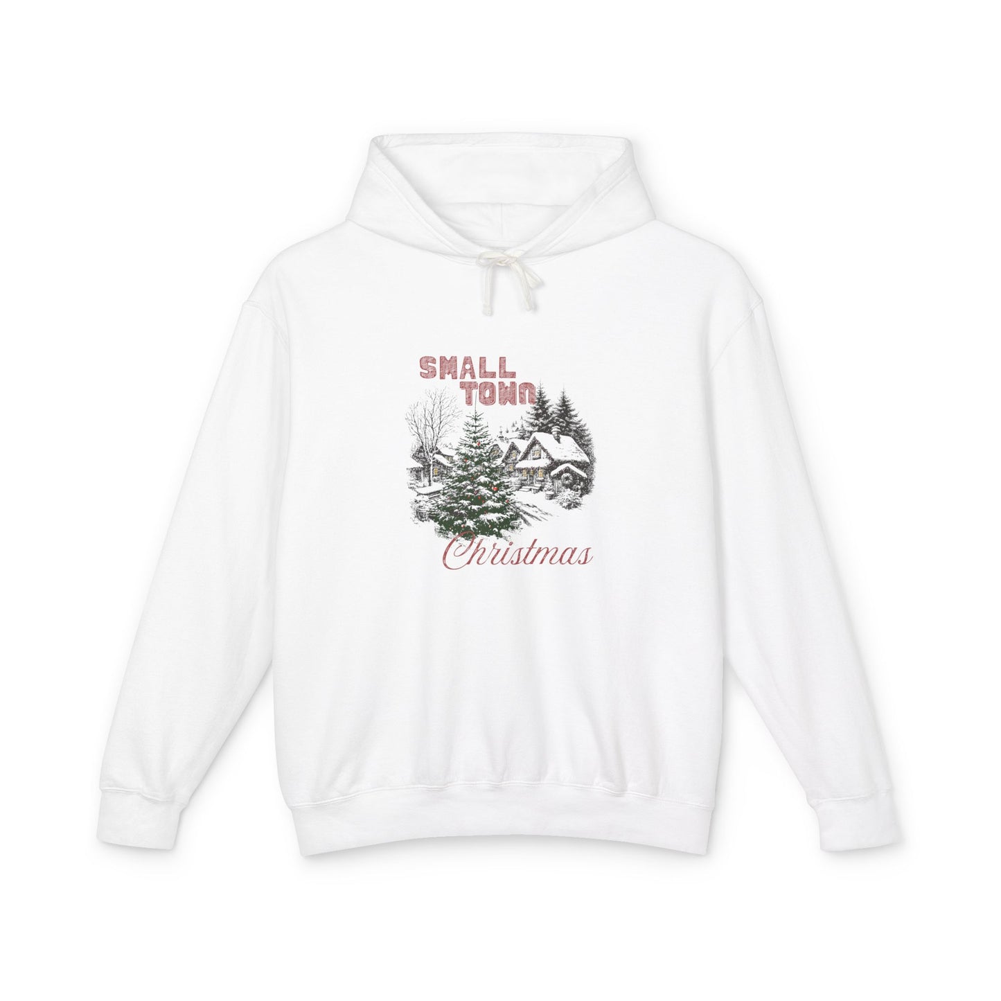 Small Town Christmas Women's Hoodie Sweatshirt