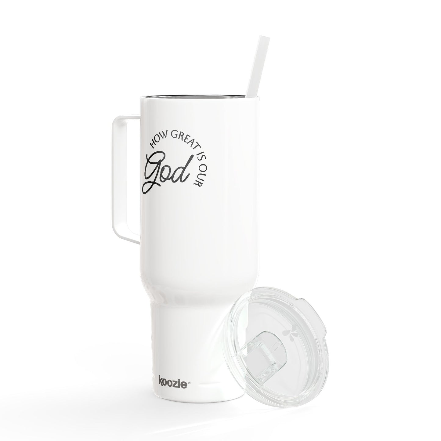 How Great is Our God Engraved Insulated Tumbler - 40oz Travel Mug
