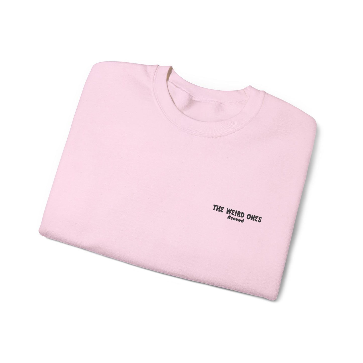 Minimal The Weird Ones Embroidered Crewneck Sweatshirt - 6 (Lighter) Colors!!