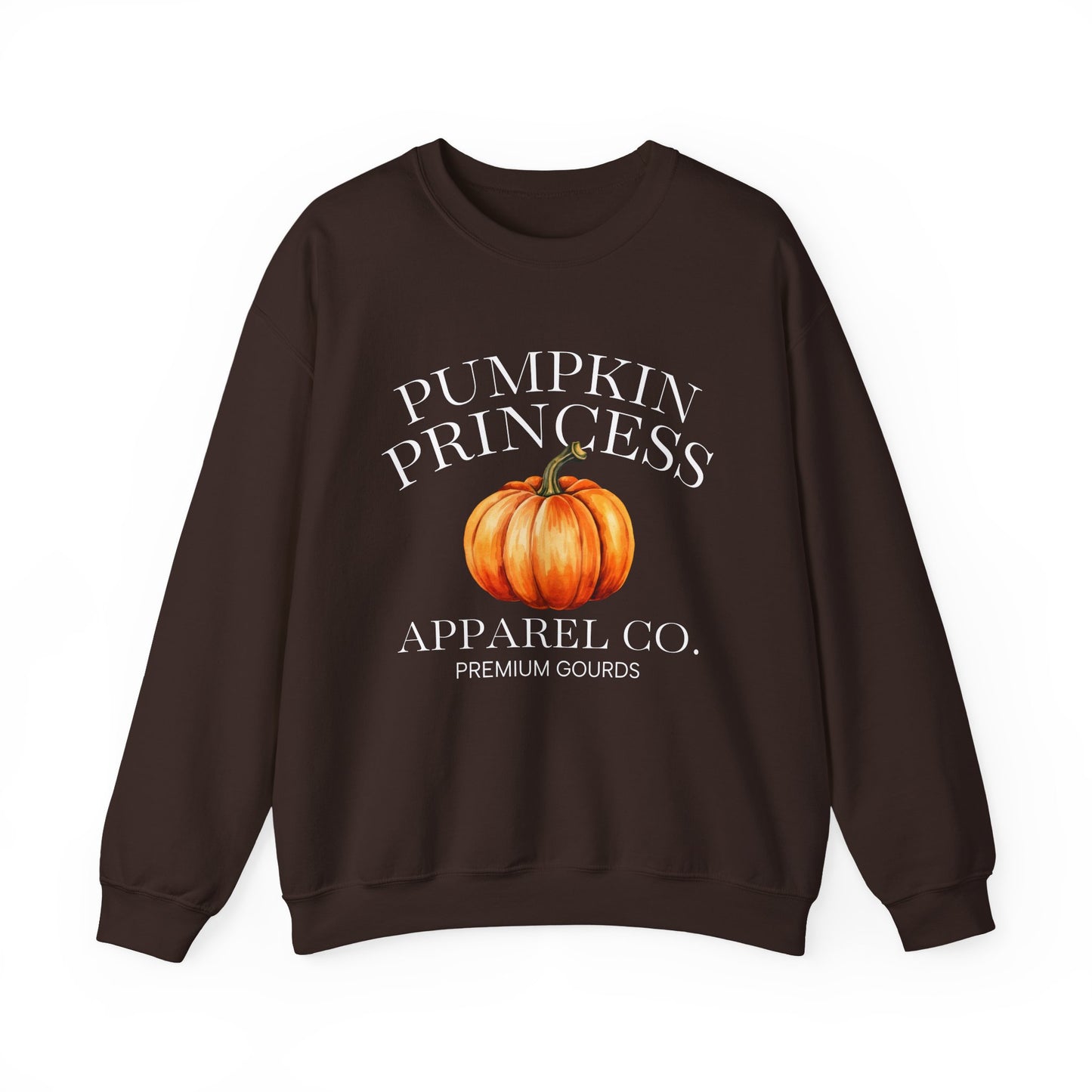 Pumpkin Princess Autumn Crewneck Sweatshirt – 4 Colors!