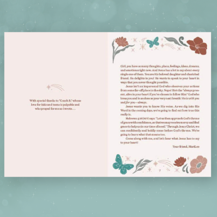 When Jesus Speaks to a Teen Girl’s Heart – Devotional Book
