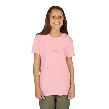 Psalm 46:5 "God is within Her" Girls Short Sleeve Tee - 5 Colors!!