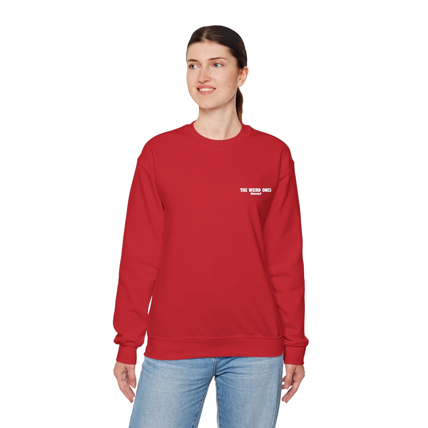 Minimal The Weird Ones Embroidered Crewneck Sweatshirt - 6 Colors!!