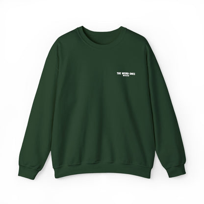 Minimal The Weird Ones Embroidered Crewneck Sweatshirt - 6 Colors!!