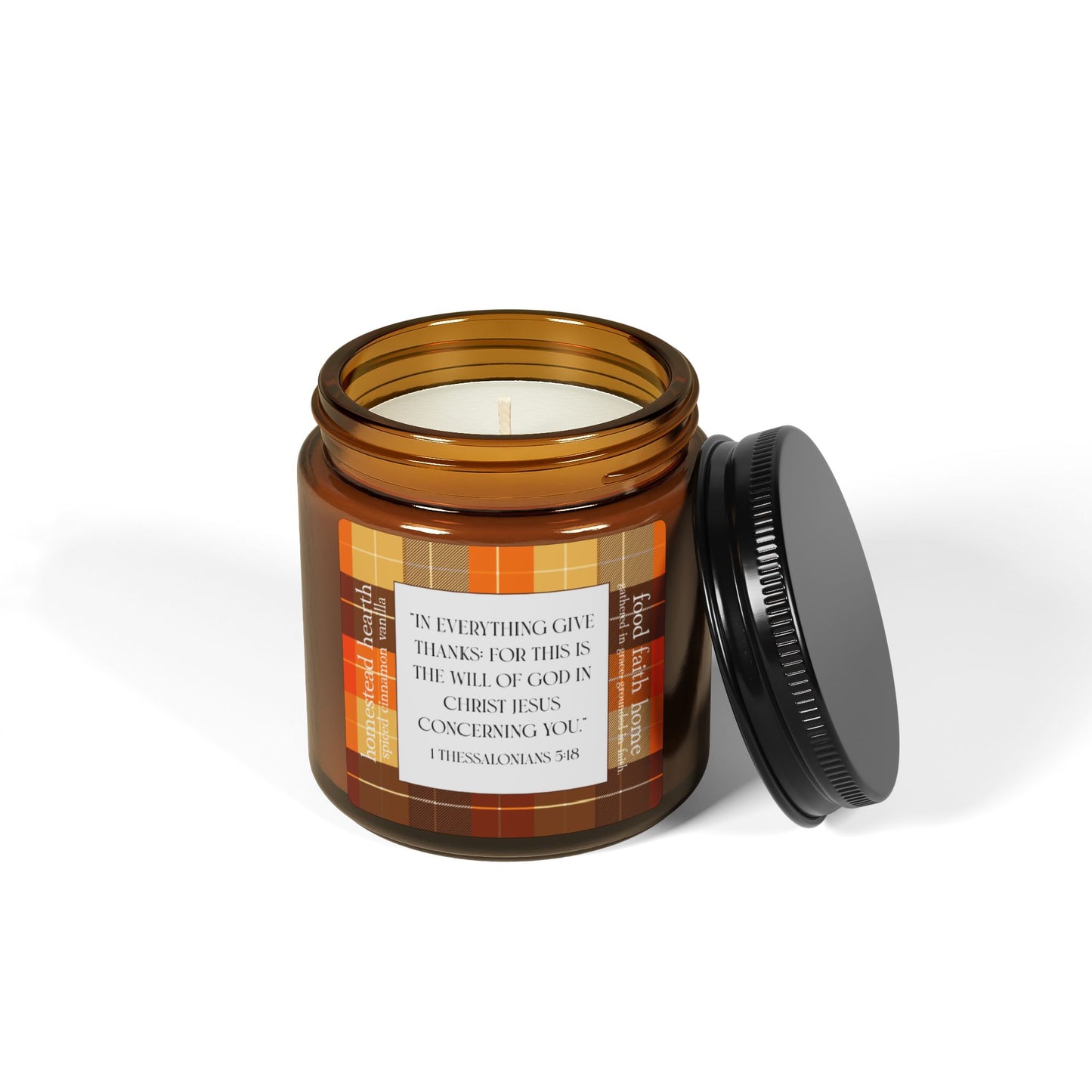 Give Thanks Soy Candle Jar