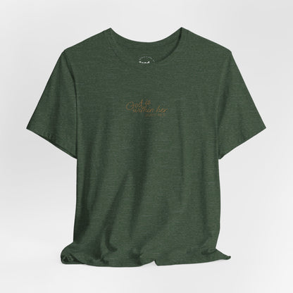 Psalm 46:5 "God is within Her" Women's Short Sleeve Tee - 7 Colors!!