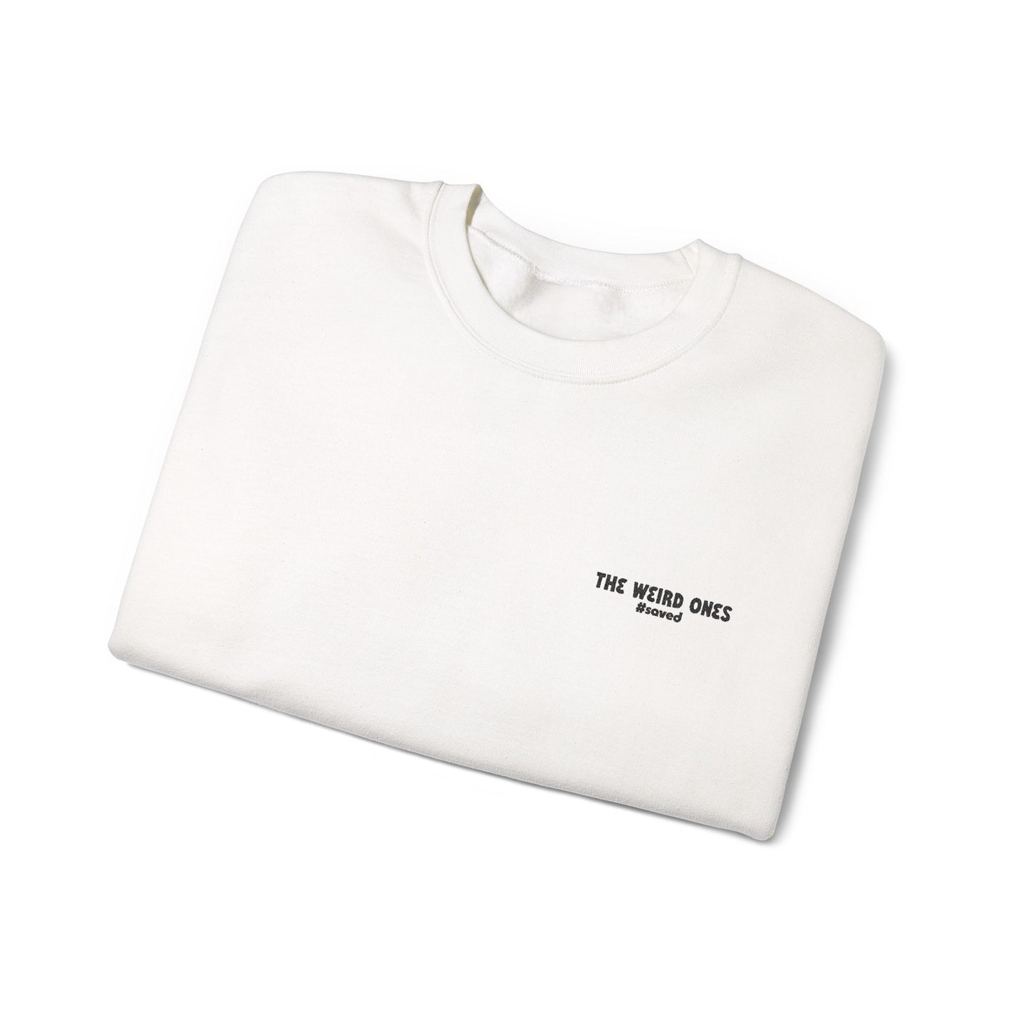 Minimal The Weird Ones Embroidered Crewneck Sweatshirt - 6 (Lighter) Colors!!