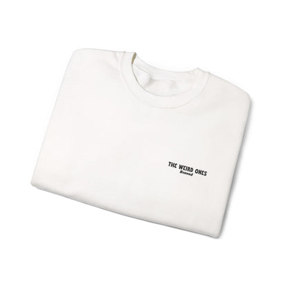 Minimal The Weird Ones Embroidered Crewneck Sweatshirt - 6 (Lighter) Colors!!