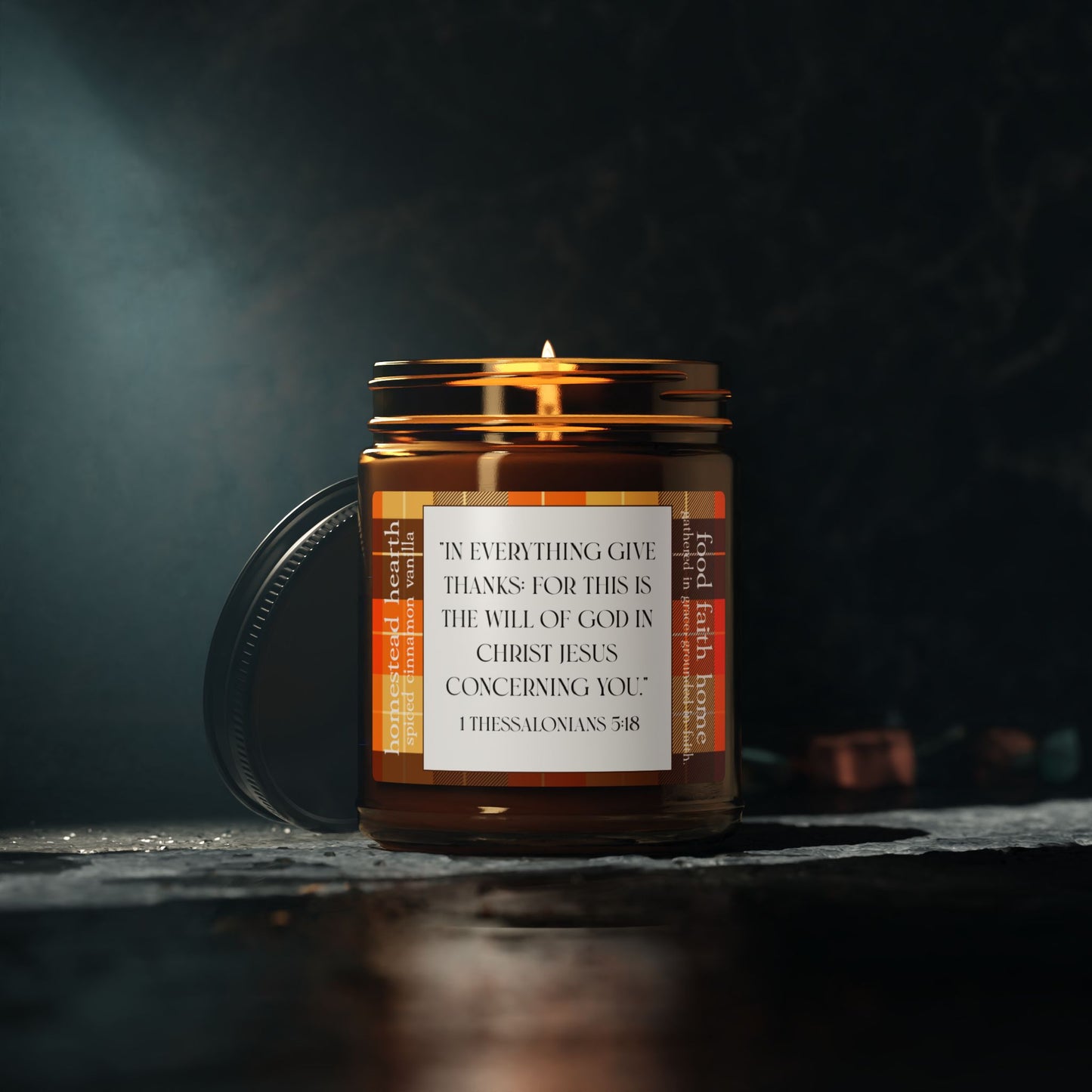 Give Thanks Soy Candle Jar