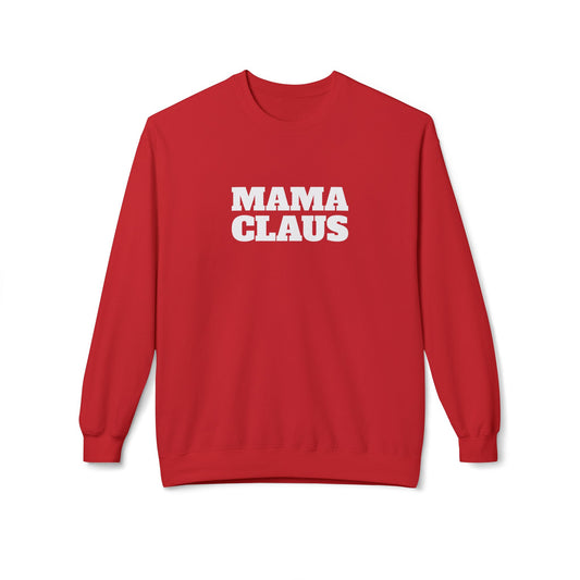 Mama Claus Crewneck Sweatshirt – Festive and Fabulous