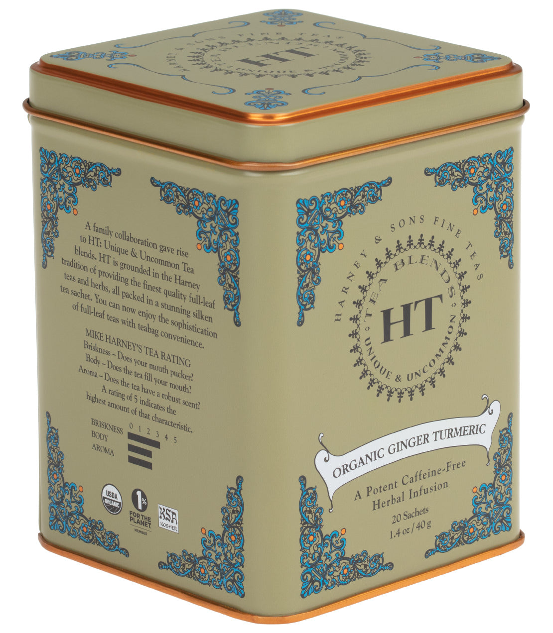 Harney & Sons Organic Ginger Turmeric Tea