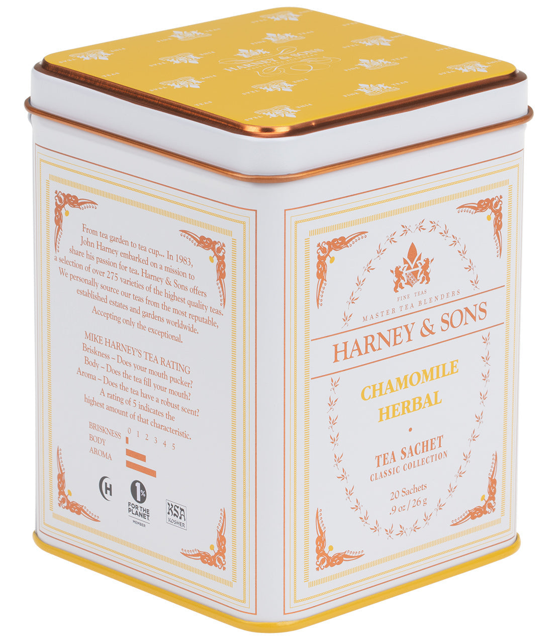 Harney & Sons Chamomile Premium Herbal Tea