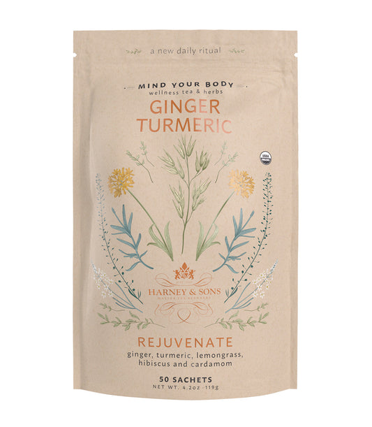 Harney & Sons Organic Ginger Turmeric Tea