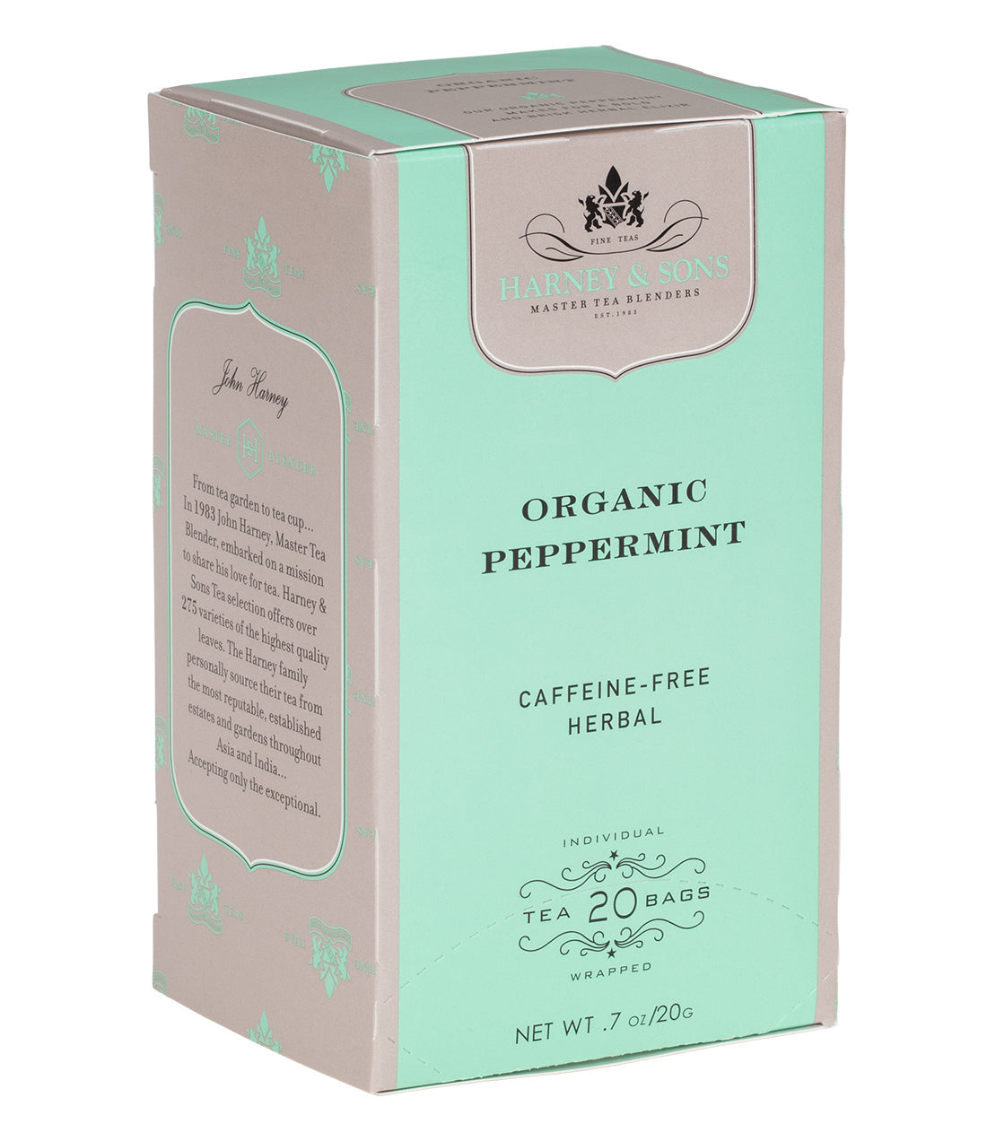 Harney & Sons Organic Peppermint Herbal Tea – Caffeine-Free