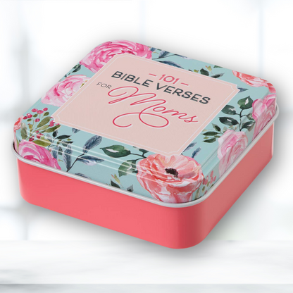101 Bible Verses for Moms Cards in a Tin