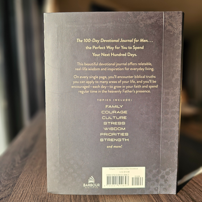 The 100-Day Devotional Journal for Men