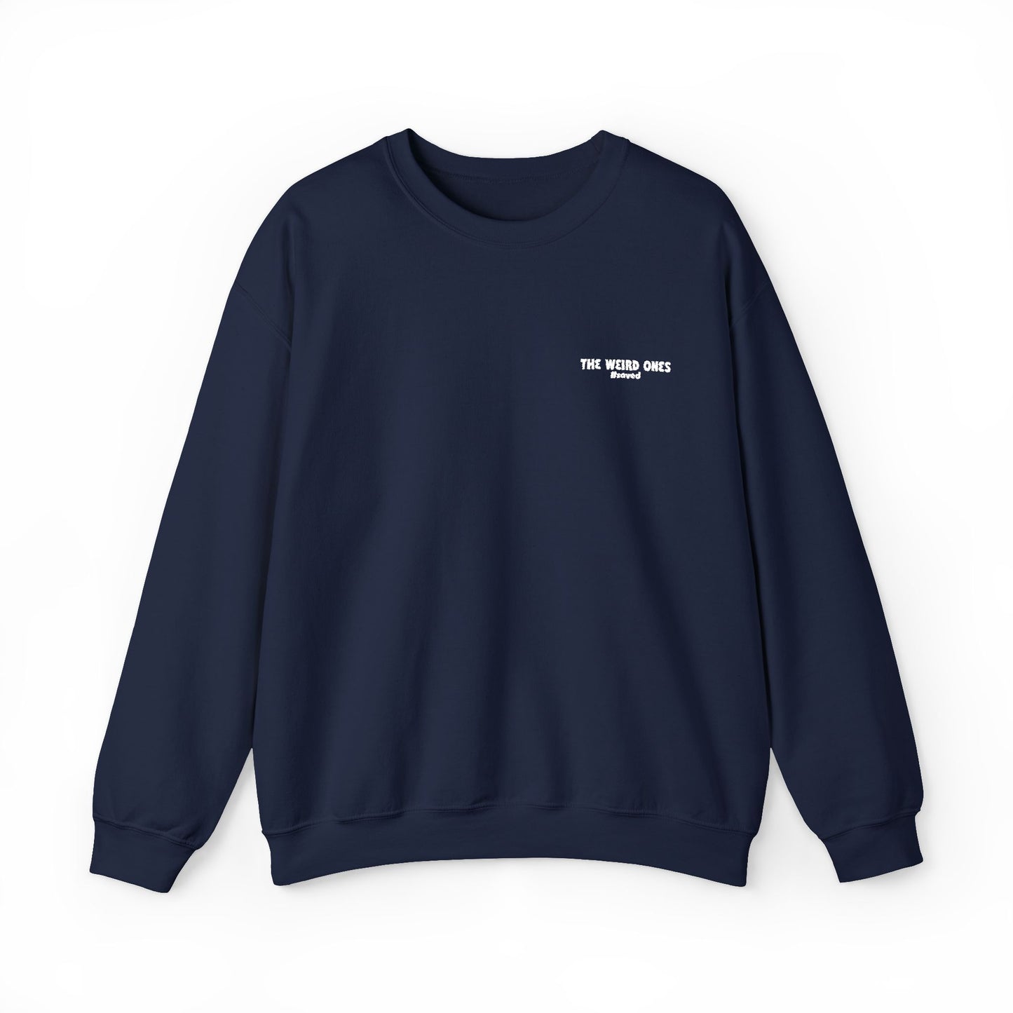 Minimal The Weird Ones Embroidered Crewneck Sweatshirt - 6 Colors!!