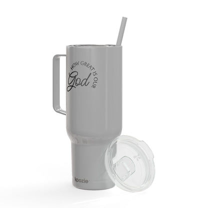 How Great is Our God Engraved Insulated Tumbler - 40oz Travel Mug