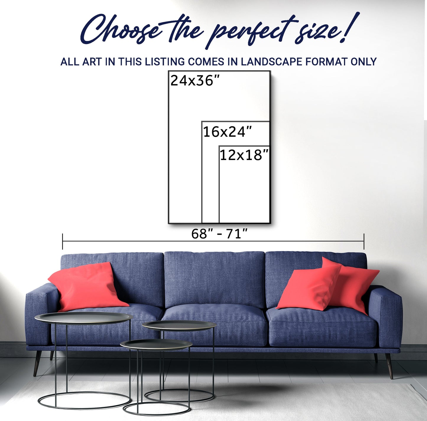 Vintage Church Christmas Canvas Wall Art II